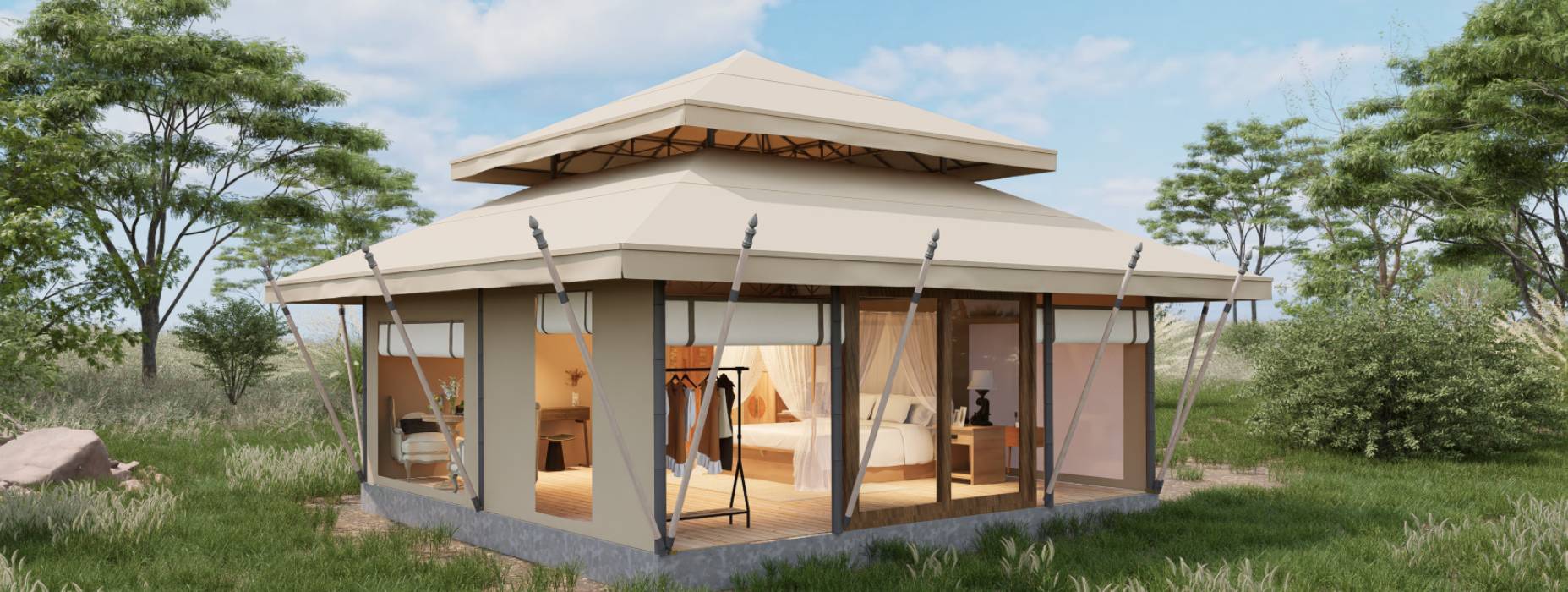 交城县户外野奢帐篷